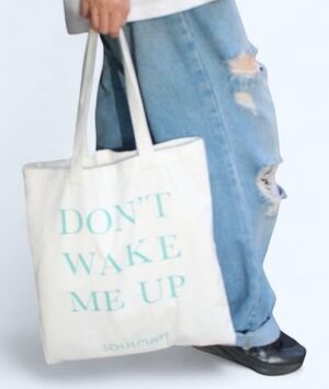 Don't Wake Me Up 厚磅帆布袋