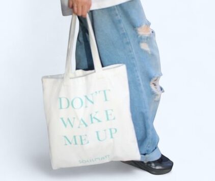 original Don't Wake Me Up 厚磅帆布袋